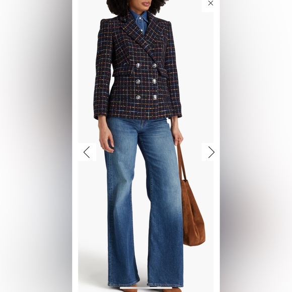 Veronica Beard Rumer Dickey Tweed Jacket. Size 6. - Picture 1 of 16